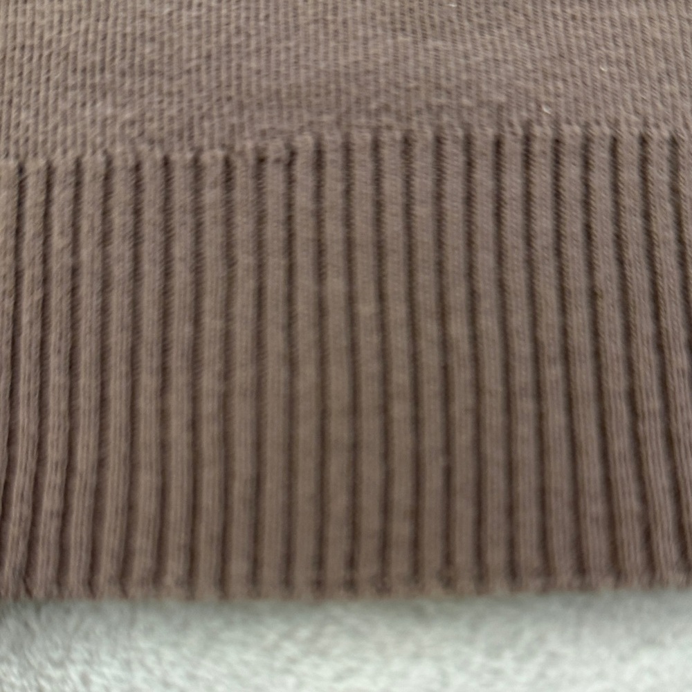Agnes B. Brown Crew Neck Sweater - Picture 9 of 13